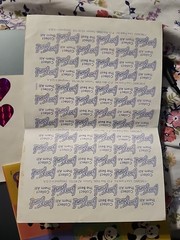 4 Lisa Frank Stickers Coloring Color Your Own cat poodle dog partial sheet