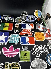 Set Of 32 Back To School Stickers, Sports, Advertising 💥Lot 1