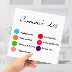 5000 Pcs Colored Dot Stickers, 1″ Round Dot Stickers, Multicolor, 0.98 inch