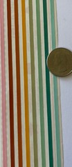 WARM TONES Design Line Border Sticker (8pc)Mrs.Grossman’s•Stripes•Brown •Yellow•