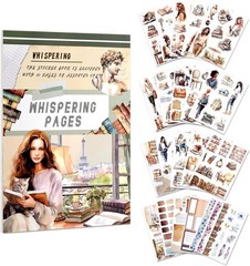 Luxury Journaling Sticker Set – Waterproof & Fade Resistant for Scrapbookers