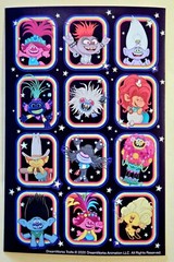 Trolls. DreamWorks. Sticker sheet
