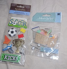 Vintage Scrapbook Sticker & Embellishment Lot 28 Scratch N Sniff EK Jolee Mixed