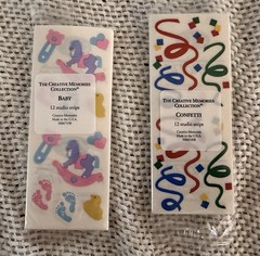 Creative Memories Scrapbooking Stickers And Stencil Lot
