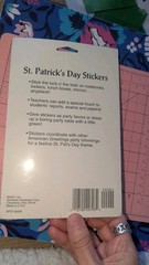 Vintage American Greetings St Patricks Day Stickers Sayings 4 Sheets New Pack