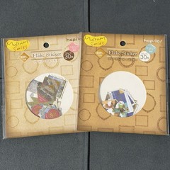 Museum Series Die Cut Sticker Flakes (60Pcs) FREE SHIPPING