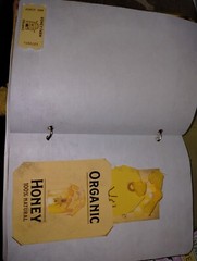 Honey Bee Junk Journal Scrapbook USA Seller