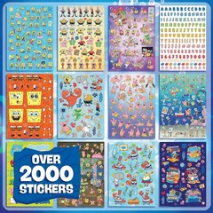 Sticker Book with Large and Small Sizes, Kids Stationary for Water Bottle, No…