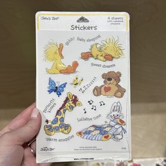 vintage suzy’s zoo stickers 3 Sealed Packs – 15 Full Sheets 10 Partial 21 Mini