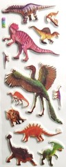 🐠 12 Sheets Puffy Ocean/Forest Animal and dinosaur Sticker Set 🐾