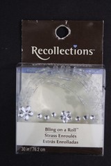 Bling on a Roll Sticker Embellishments Rhinestone Sparkle Lot of 3 Recollections