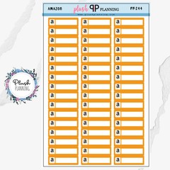 Amazon Icon Label Planner Stickers, Listing Tracker, Sales Tracker, Buy Tracker