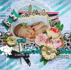 Heidi Swapp, Sugar Chic, Bow Ties, Cheerful, Bows, Embellishments, Cardstock