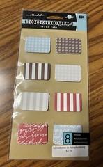 TWO NEW AND RARE vintage Bookworks index tabs by EK success sticko brand
