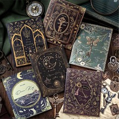 25Pcs Vintage Key Paper Stickers Junk Journal Planner Decals Scrapbooking Crafts
