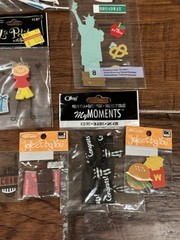 Large Lot Vintage Jolee’s Dimensional Stickers Travel Band Food Sailboat Train