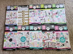 The Happy Planner Sticker Sheet Books Lot of 10