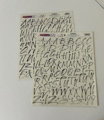 Lot of Letter Scrapbook stickers and embellishments