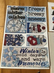 Christmas Stickers Lot, Mixed, Scrapbooking, Winter, Holiday