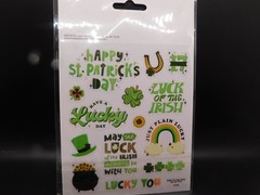 The paper studio stick a bilities Happy St patrick’s day 28pc