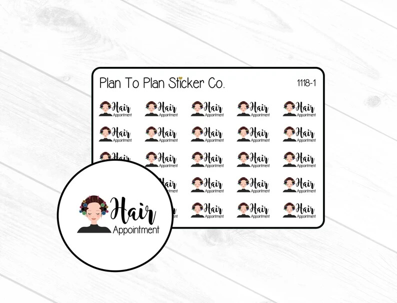 1118-1~~Hair Appointment Planner Stickers.