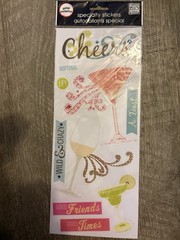 Mambi Stickers Cheers Girls Night Out Party Wine Cocktails Sticko My Big Ideas