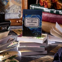 Mini Paper Book,50 Pages Assorted, Art Museum,Van Gogh,Monet,Starry Night