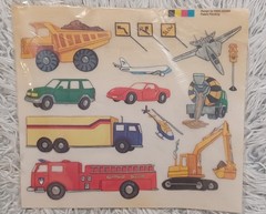 Vintage Stickers Transportation
