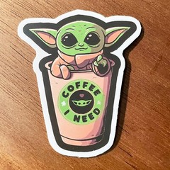 COFFEE Stickers, 20pcs, cafe, coffee lovers beverage, decals, FREE Shipping*