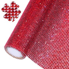 DIY Rhinestone Car Decoration Stickers – Self-Adhesive Glitter Gem Sheet, 19440
