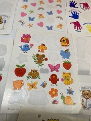 Hallmark, AGC, & Trend Loose Partial Sheet New Stickers Bears, Sweet Dreams, Etc