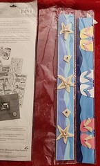 K&COMPANY Under The Sea & Happy Trails Adhesive Chipboard & 12″ Borders NEW