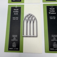Memory Box Dies LOT of 5 Picket Fence Gothic Window Arch Iron Work