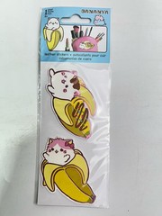 Pusheen the Cat Bananya SandyLion Stickers Decals Coloring Book Lot