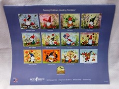 2025 Wall Calendar & Desk Planner Set*Cute Gnomes*Susan Winget Art*Boys Town*New