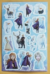 Disney Princess Frozen II Sticker Sheet