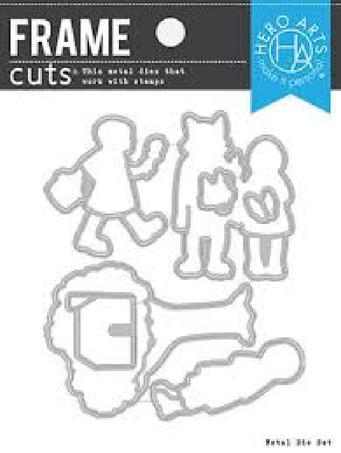 HERO ARTS – METAL CUTTING DIE – LITTLE RED RIDINGHOOD