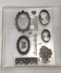 MY REFLECTIONS LA BELLE VIE Close to My Heart Paper Pack & Stickers 2 Stamp Sets