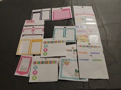 Decorative Stationery Paper Stickers DIY Art Scrapbooking Diary Notebook Lot 12