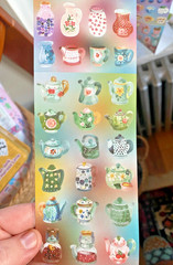 Japanese-inspired Kawaii Stickers off the Roll Perfect for Journals: You Choose!