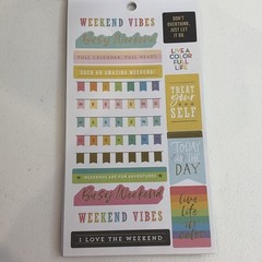 The Happy Planner Me & My Big Ideas Planner Stickers 1009 Pieces 2018 Used *READ