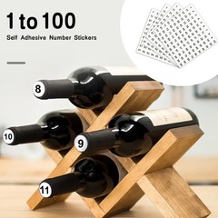 Number Stickers, 50 Sheets Number Stickers 1-100, 5000 PCS Vinyl Consecutive …