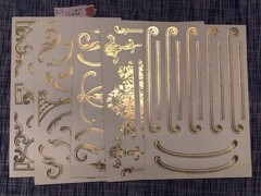Anna Griffin Boiserie Card Stickers set of 200
