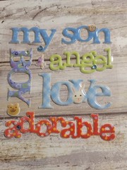 Lot of Boy & Baby Themed Sticker & Vellum Packs Scrapbook Journal Playground