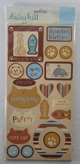 Daisy Hill Diecut Acid-Free Chipboard Shapes Cats Meow New 912786