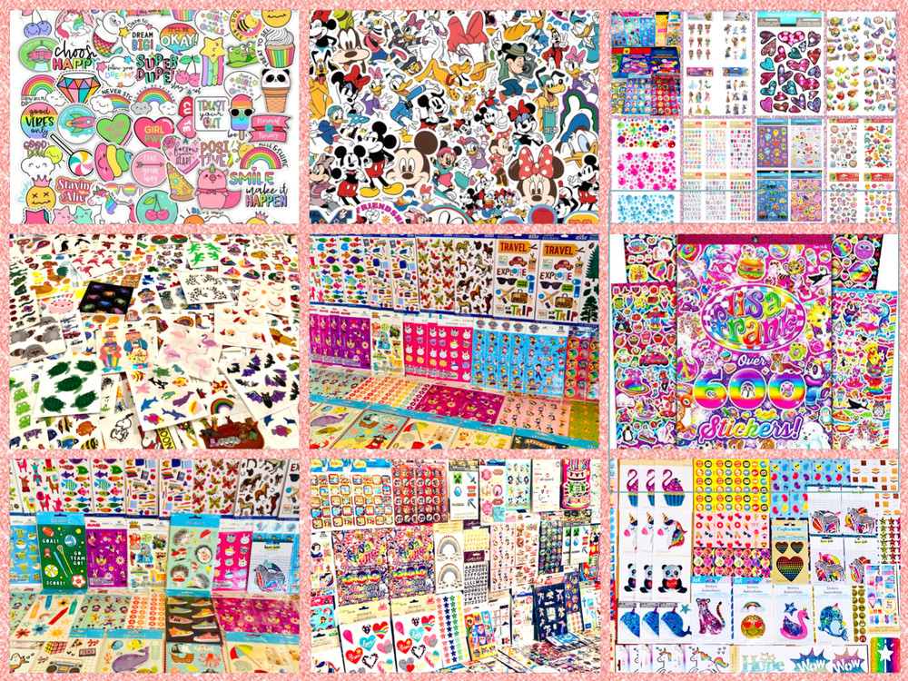 589 STICKERS! Valentine’s Day Themed Fun Lot | Kids Teens Girls Boys Teachers +