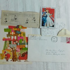 Ephemera Junk Journal Scrapbooking Lot of 50 + Pieces, Barry Coe Vintage Photo !