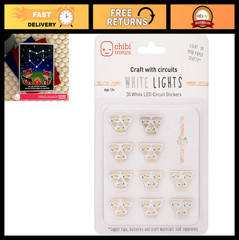 30 Waterproof LED Circuit Stickers – Conductive Adhesive for Indoor Projects