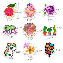 Art Stickers for Kids Teens Adults, 100 Pcs Cute Aesthetic Vinyl Waterproof Stic
