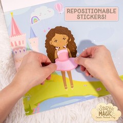 Story Magic Large Sticker Book 350 Repositionable Stickers